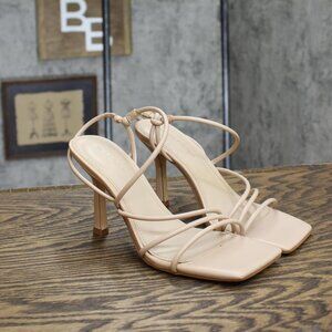 Marc Fisher Women's DARETA Heeled Sandal MFDARETA Light Natural Brown 6M